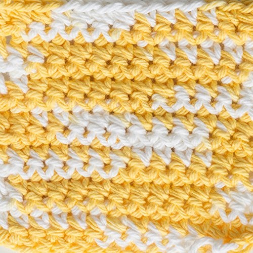 Lily Sugar 'N Cream The Original Ombre Yarn, 2oz, Gauge 4 Medium, 100% Cotton, Daisy - Machine Wash & Dry - Image 3