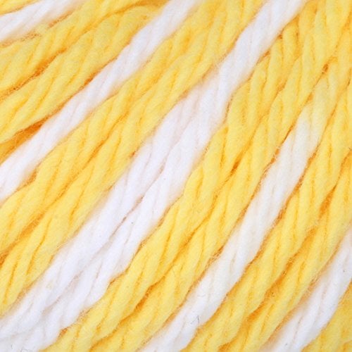 Lily Sugar 'N Cream The Original Ombre Yarn, 2oz, Gauge 4 Medium, 100% Cotton, Daisy - Machine Wash & Dry - Image 2