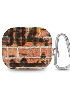 StylePods Case for Airpods 3rd Gen Case With Anti-Lost Keychain - Wall Stencil
