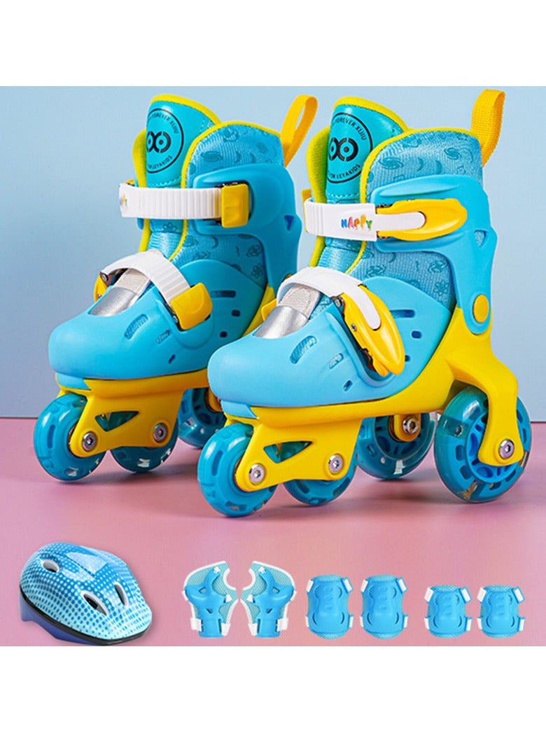Generic Boys and Girls Camo Adjustable Roller Skates with Light up Wheels, Fun Illuminating Rollerskate for Kids Girls Youth  - Image 2