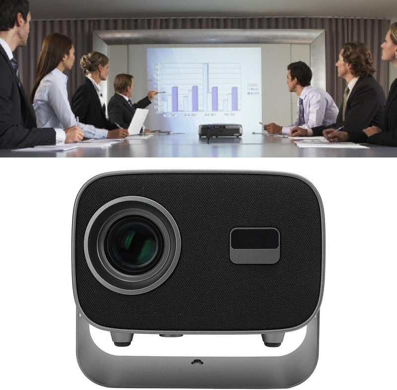 Mini Projector Support 1280x720 4K, Smart Projector with WiFi and BT5.0, Versatile Connectivity Options, Portable Movie Phone Wireless Gaming Wifi Proyector for Travel (US Plug) - Image 3
