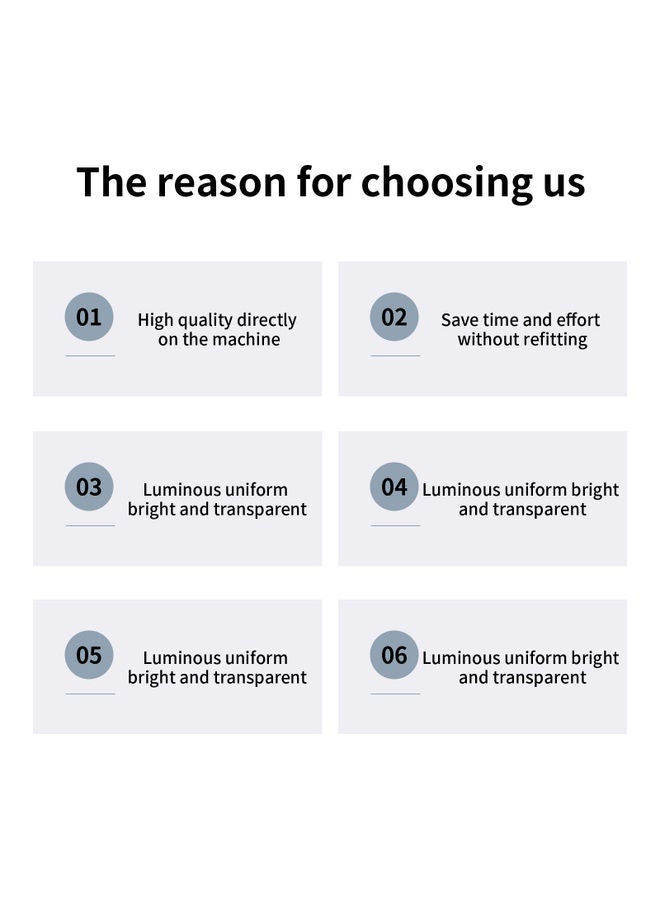 NIBEMINENT 30-Piece Tin Plating Lamp Beads Set White - Image 5