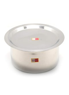 KCL KCL Stainless Steel Kitchen Tope Induction & Standard Utensils with Lid Cookware Set (Pack of 10) - 1st Tope 750 ml, 2nd tope 1000 ml, 3rd tope 1500 ml, 4th tope 2000 ml, 5th tope 2300 ml  - Image 4