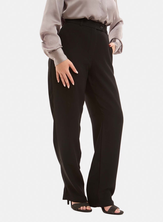 DALYDRESS Women Regular Fit Pants Black - Image 3