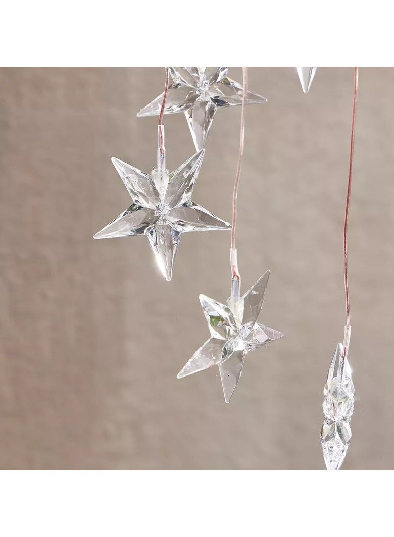 Home Box Lyn Solar LED Star Chimes with Rechargeable Battery - 80 cm - Image 3