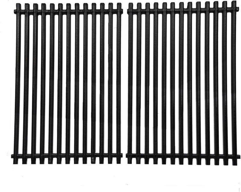GasSaf Grill Grid Grates Replacement for Weber Spirit 300 Series, Spirit 700,Weber 7525,Genesis Silver B/C, Genesis Gold B/C, Genesis Platinum B/C Genesis 1000-3500 Models(17.4 x11.8 x0.25)(Set of 2) - Image 1