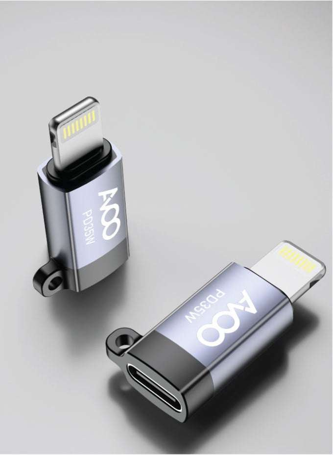 AVOO Type-C to Lightning Adapter 35W – Fast Charging with Elegant Metal Design - Image 4
