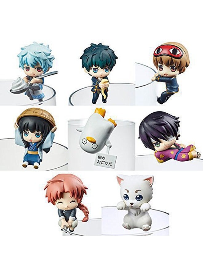 general Gintama 1st Generation 8 Tea Friends Cup Friends Series Silver Time Earthwork Okida God Power Dingchun Doll - Image 1