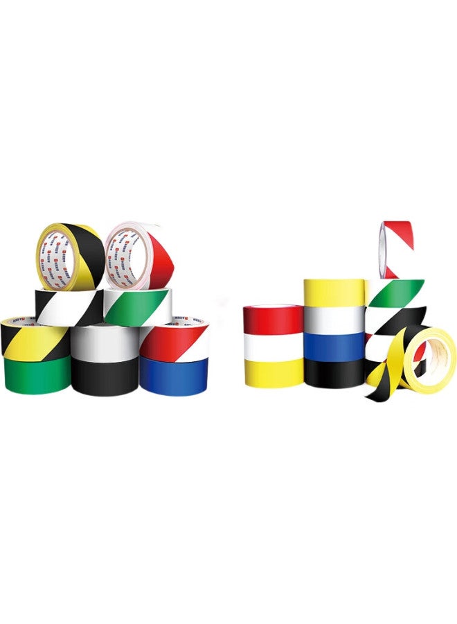 Yongguan Pvc Warning Floor Tape, 48Mm*33M*3 Rolls, Positioning Markers, Fire Safety Caution Line, Isolation Tape, Identification, Windproof Fixed Window Markers, Yellow - Image 1