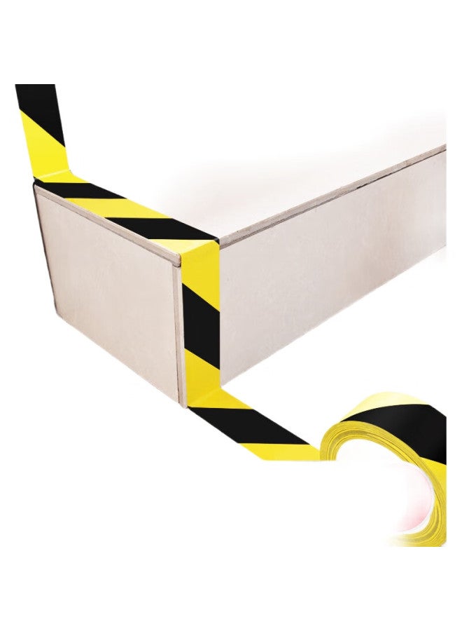 Yongguan Pvc Warning Floor Tape, 48Mm*33M*3 Rolls, Positioning Markers, Fire Safety Caution Line, Isolation Tape, Identification, Windproof Fixed Window Markers, Yellow - Image 2