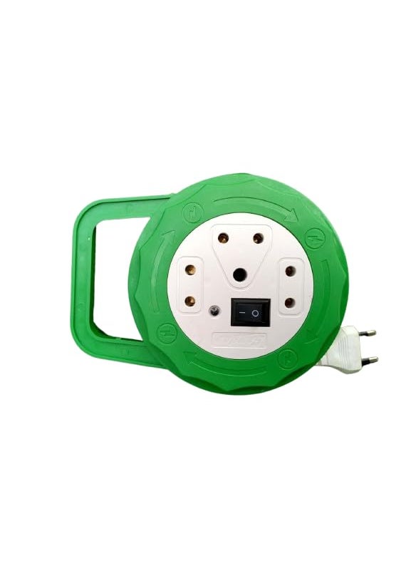APNA KANHA APNA KANHARound Holding Socket for Home and Office 3 pin Socket Extension Boards Multicolour 2 m  - Image 1