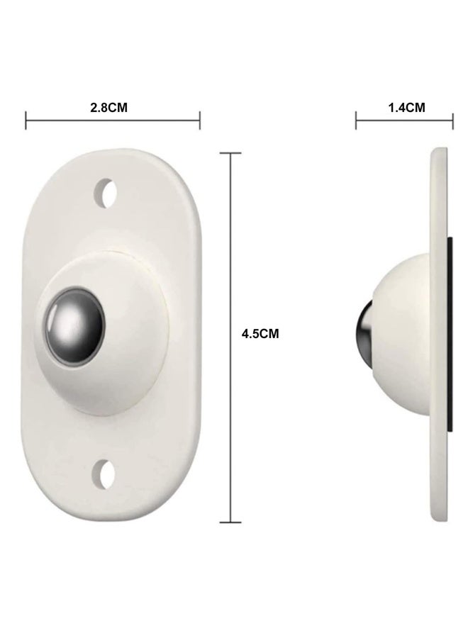 Set of 4 Self Adhessive Bearing Wheels for Multiple Objects - Image 2