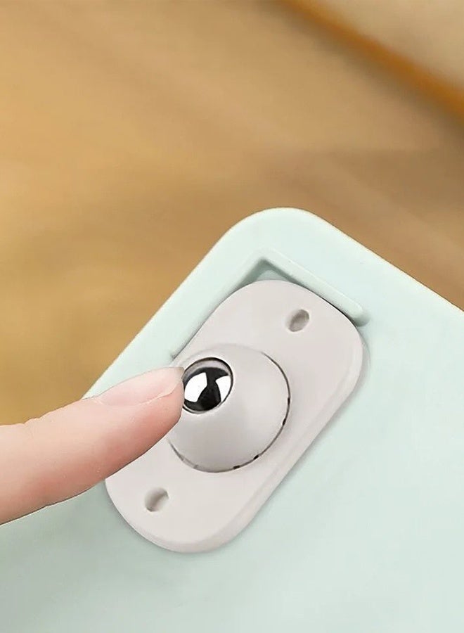 Set of 4 Self Adhessive Bearing Wheels for Multiple Objects - Image 5