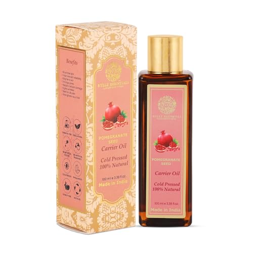 RYLLZ ESSENTIALS Pomegranate Carrier Oil | For Hair care, Wrinkles, Fine Lines, Scars, Stretch Marks, Under Eyes, and Curly Hair | 100% Pure & Natural | cold-pressed & Extra Virgin Oil | 100ml - Image 1