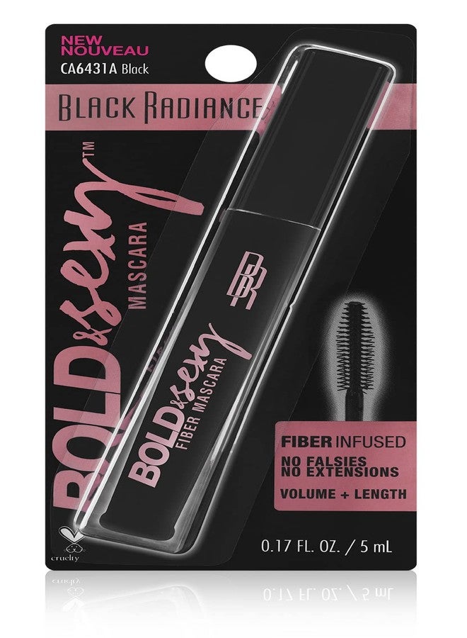 Black Radiance Bold & Sexy Fiber Mascara Black - Image 3