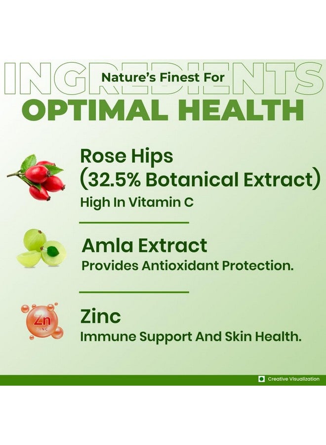 Nutrela Vitamin C and Zinc for Men & Women - 60 Capsules - Image 5