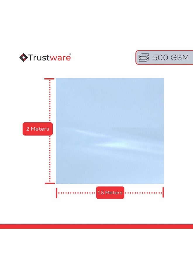 TRUSTWARE Polythene Sheet/Cover for Drying | Food Grade | [Heat Resistant, Washable, Reusable] Size: (2 X 1.5 Meters) Quantity: (1). - Image 3