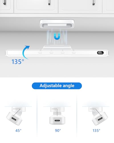 WILLED 3W Led Light Bar with Remote Control, Eye-Friendly Vanity Lights, 3 Color Temperatures Mirror Lights, Button Control Magnetic Light Bar Stick on Wall, Under Cabinet, Closet, Bathroom and Desk - Image 5
