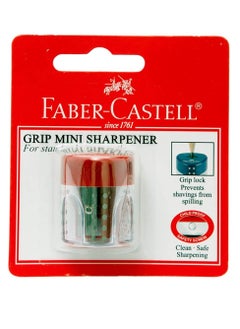 FABER-CASTELL 1-Piece Mini Grip Single Hole Sharpener Multicolour  Color  - Image 2