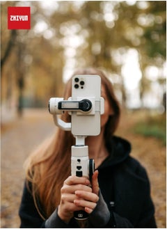 زيون ZHIYUN Smooth Q4 3-Axis Gimbal Stabilizer for iPhone 14/13/12/11 Pro Max X and Android Phone, with SmartFollow, for YouTube TikTok Vlog Professional Video Record  - Image 4
