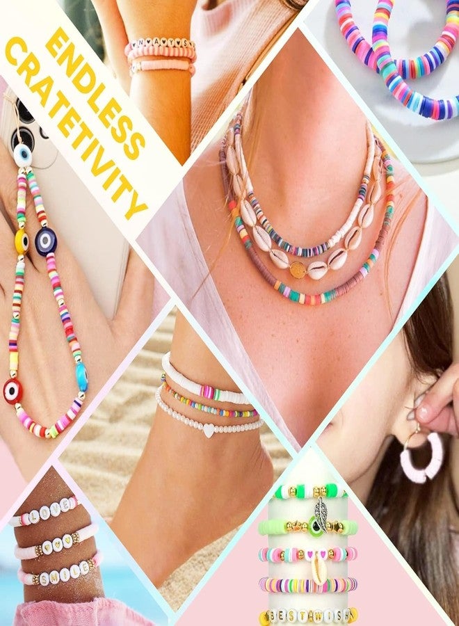 LDG WARE Bracelet Making Set for Girls, Jewellery Making Kit for Kids DIY Bracelet Making Set, Toys for Girls Age 6-12 Years Old, Friendship Bracelet kit with Beads and Charms - Image 4
