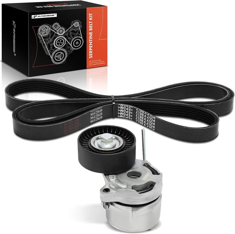 A-Premium Engine Serpentine Belt Drive Kit for Subaru - Image 1