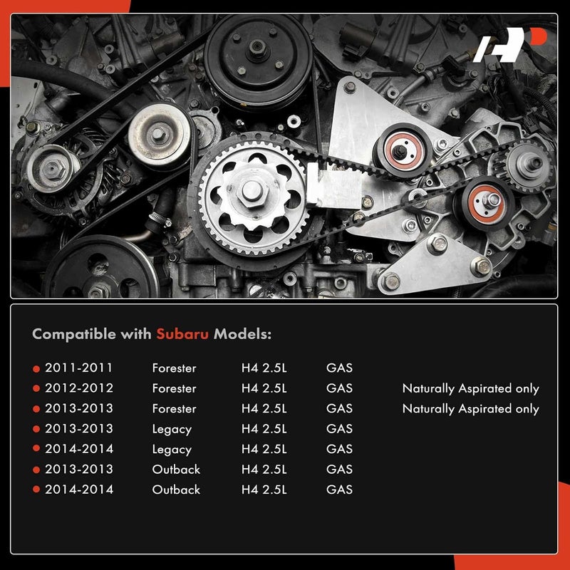 A-Premium Engine Serpentine Belt Drive Kit for Subaru - Image 2