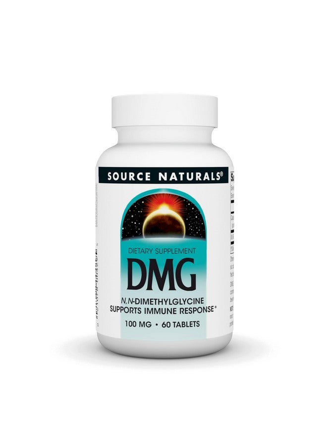Source Naturals DMG 100 mg Dietary Supplement That Supports Immune Response - 60 Tablets - Image 1