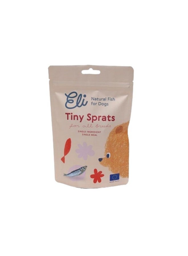 Eli Baltic Sprats 3 oz - Naturals Premium Dog Treats, Whole Fish, Rich in Protein & Omega 3, Grain Free, Single Ingredient, Hypoallergenic, Gluten Free, Air Dried, Training Treat - Image 1