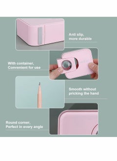 Y&D Electric Pencil Sharpener, Mini Automatic Sharpener with Container Battery Powered for 6-8mm Pencils, Portable Small Home Office Teacher Kids (Pink)  - Image 5