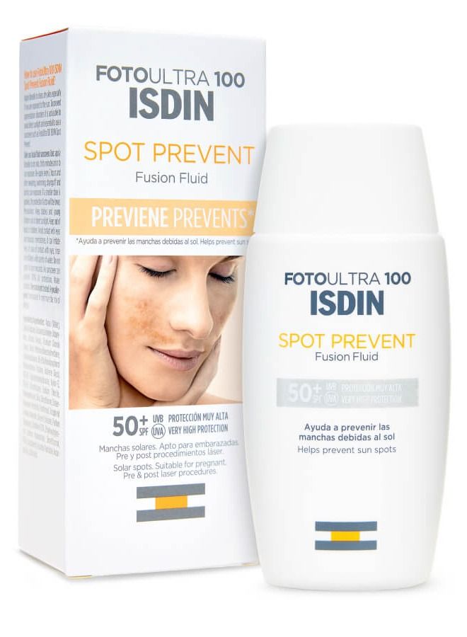 ISDIN FOTOULTRA 100 SPOT PREVENT FUSION FLUID SPF 50+ 50 ML - Image 1