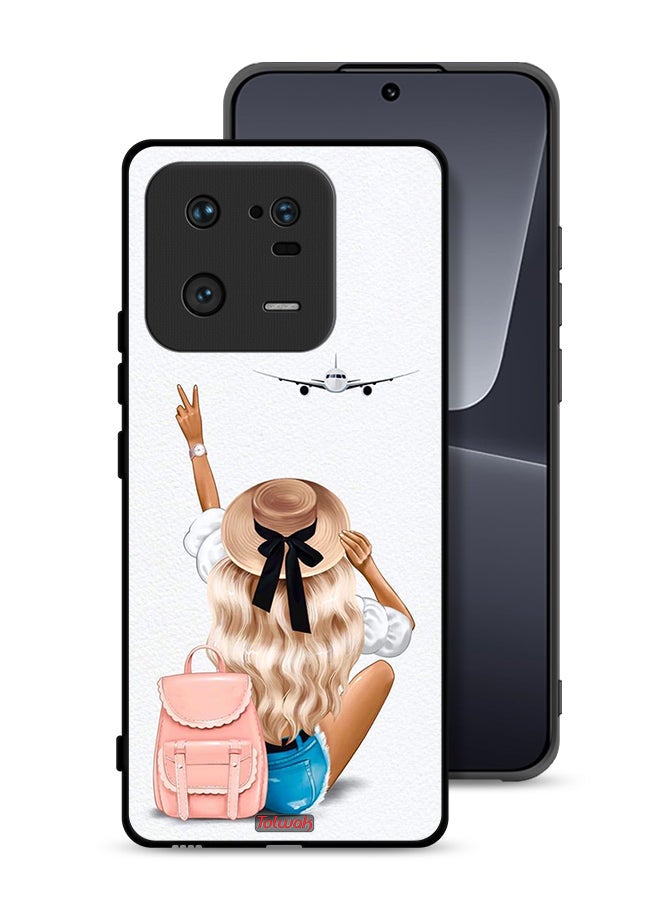 Tolwak Xiaomi 13 Pro Protective Case Cover Girl Love Travel - Image 1