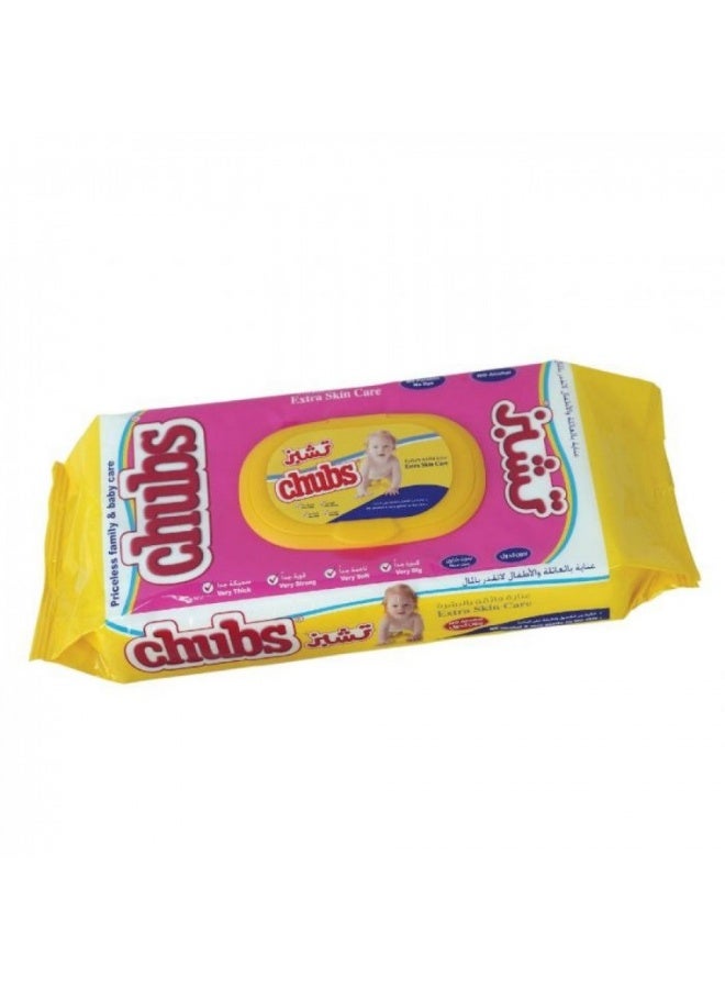 Chubs Baby Extra Skin care 40 Wipes - Image 2
