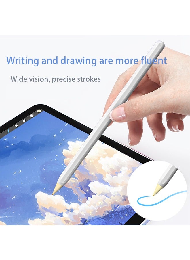 3-Piece Apple Pencil Replacement Tips for Apple Pencil 2nd Gen and 1st Gen, Upgraded Longer Fine Point High Sensitive, No Wear Out Noiseless Precise Control Stylus Tip (Clear+Clear Blue+Clear Pink)  - Image 4