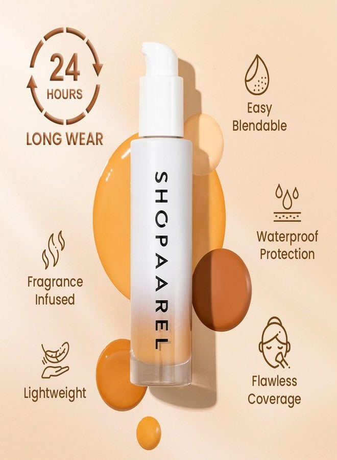 شوبارل كريم أساس شوباريل ذو التغطية الكاملة القابل للمزج شبه المطفي للبشرة المعجزة لجميع أنواع البشرة (SMSF_03_Early Tan) - Image 3