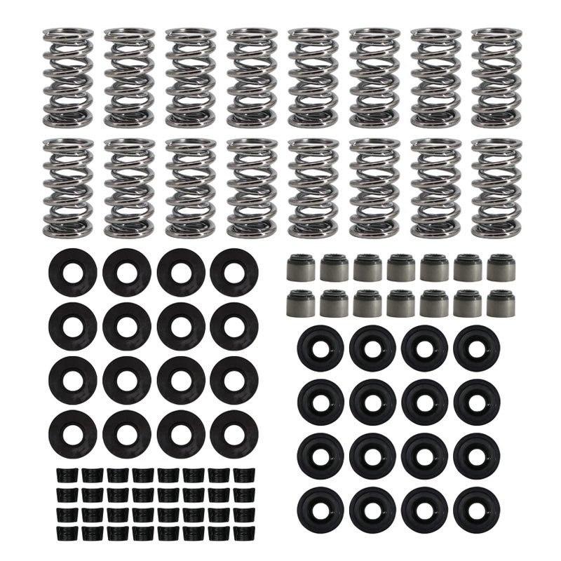 Dokili Valve Springs Kit 660 Lift wLocks Retainers Seals Compatible with 48 53 60 LS1 LS2 LS3
