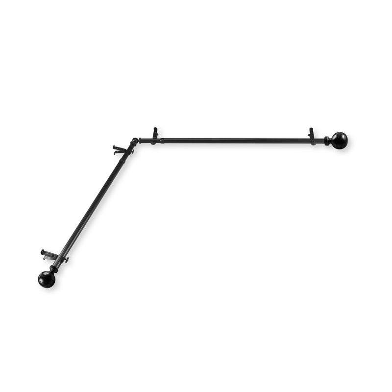 Rod Desyne Rod Desyne Arman Corner Single Curtain Rod Set 