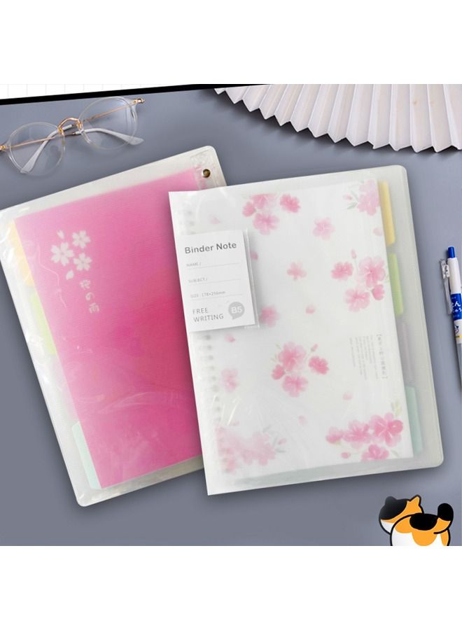 شيانغ يو غلاف مقاوم للماء صفحة b5 دفتر ملاحظات ورقي فضفاض مع طباعة صفحات خطية - Image 5