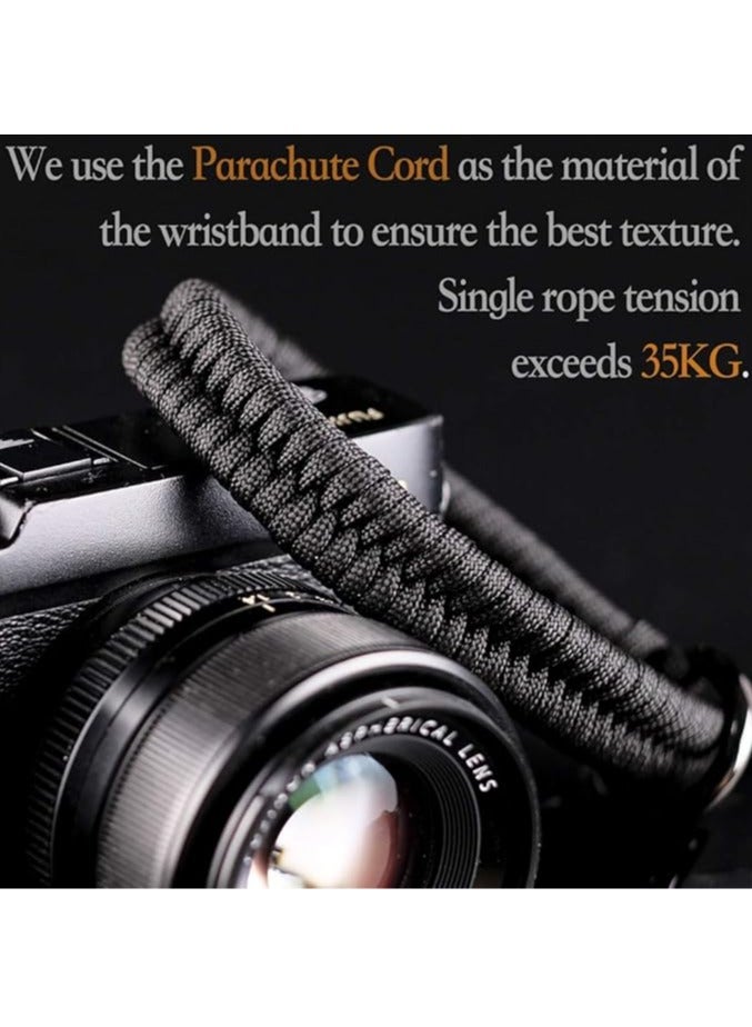 Camera Wrist Strap - Paracord High-end Camera Hand Strap Wrist Lanyard for DSLR or Mirrorless Camera  - Image 2