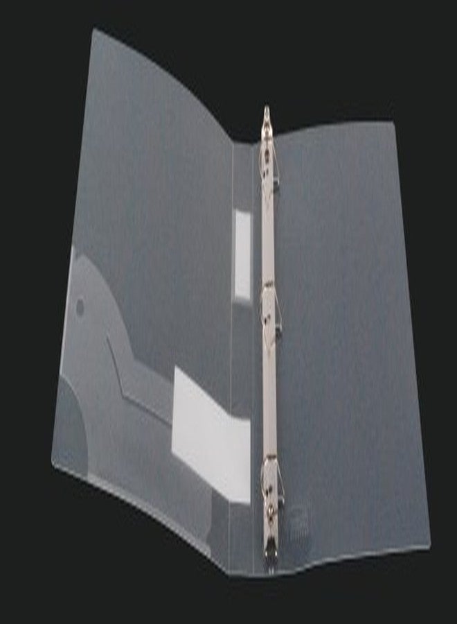 Filexec Products 1-Inch 3 Ring Binder, D Ring, Clear, Pack of 2 (50301-62223) - Image 4