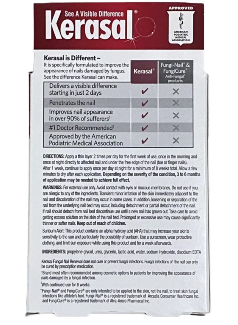 Kerasal Fungal Nail Renewal 10mL - Image 5