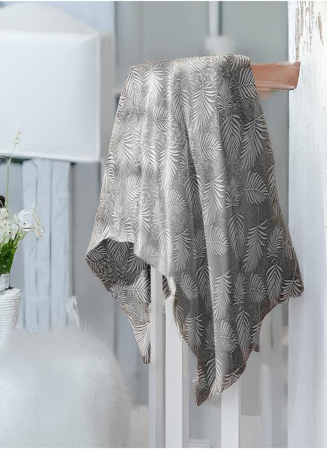 Intexhome  Anallia Linen Rectangle Tablecloth Suitable For Reciption , Living Rooms And Kitchen Tables - Modern Design - Set Of One Piece
