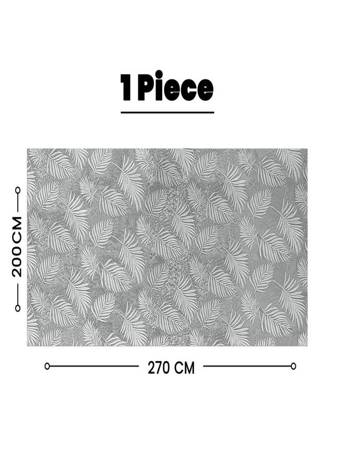 Intexhome  Anallia Linen Rectangle Tablecloth Suitable For Reciption , Living Rooms And Kitchen Tables - Modern Design - Set Of One Piece