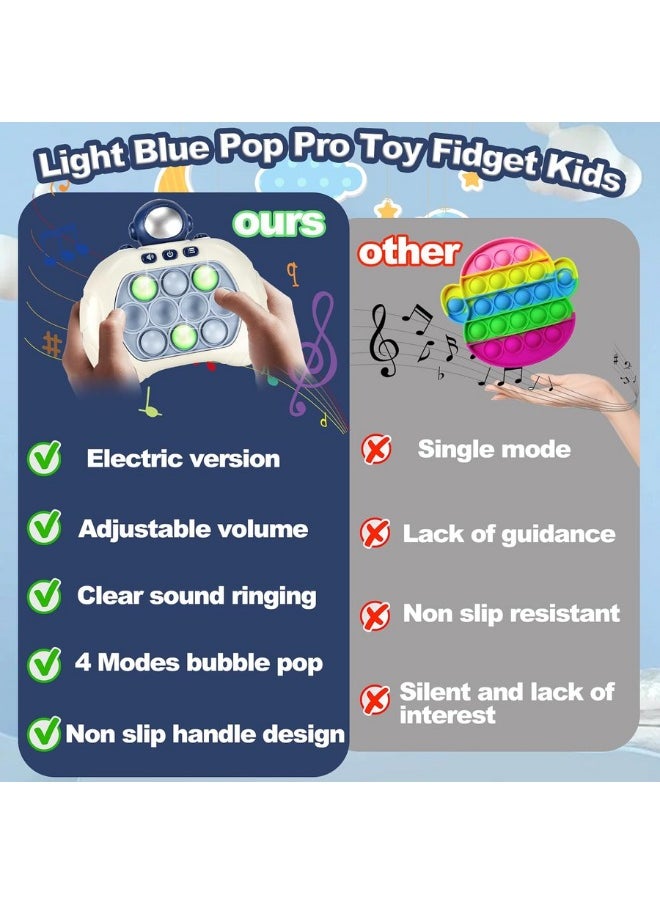 Happy Home - Fast Push Bubble Game for Kids and Adults, Electronic Pop It Toy, Quick Push Bubbles Game Console Popit Toy Electronic, Speed Push Game Fidget Toys - Image 1