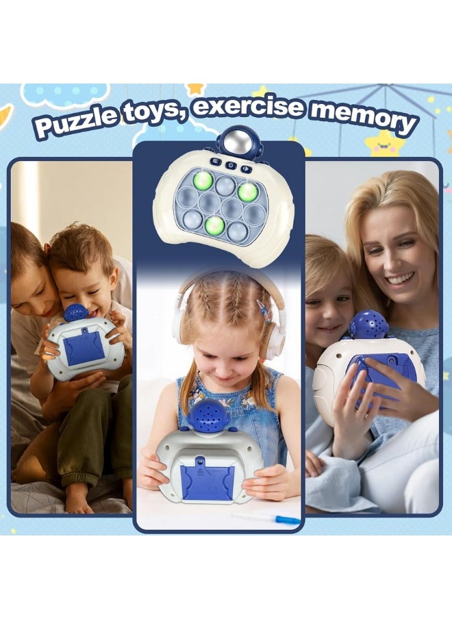 Happy Home - Fast Push Bubble Game for Kids and Adults, Electronic Pop It Toy, Quick Push Bubbles Game Console Popit Toy Electronic, Speed Push Game Fidget Toys - Image 1