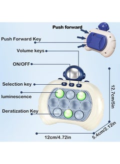 Fast Push Bubble Game for Kids and Adults, Electronic Pop It Toy, Quick Push Bubbles Game Console Popit Toy Electronic, Speed Push Game Fidget Toys - pzsku/Z609304D84CC0FC256DF9Z/45/_/1738827939/6bd70b5b-d57e-4c57-81e8-5a4aae1abd98