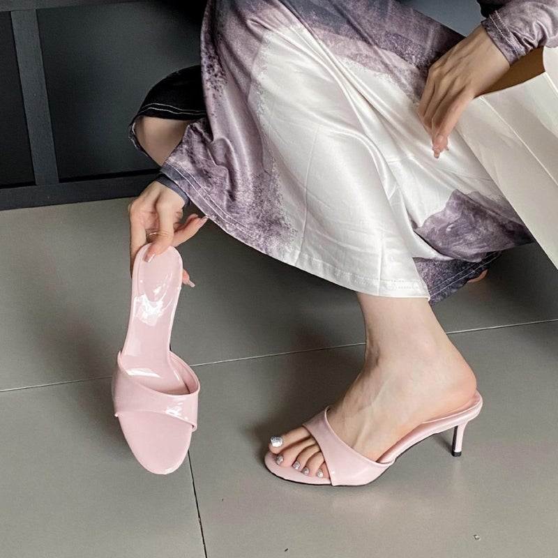 Women's Open Toe High Heel Sandals Summer 2025 - Image 4