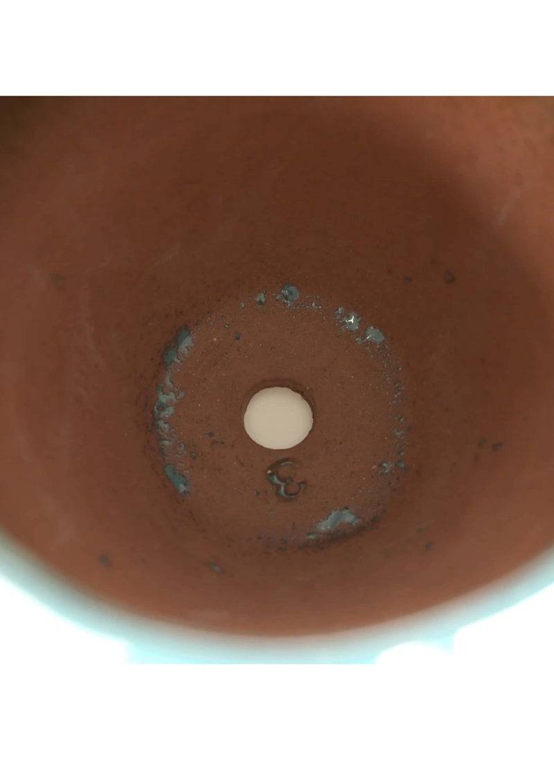 Shanghai - Ceramic Plant Pot (28 x 28 cm, Ice Blue) - Image 1