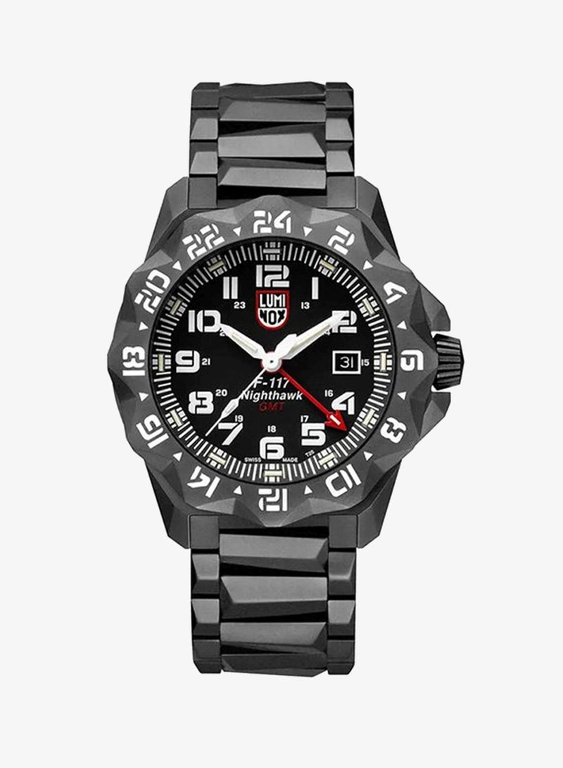 Luminox Men's Analog Round Shape Stainless Steel Wrist Watch XA.6422 - 44 Mm - Image 1