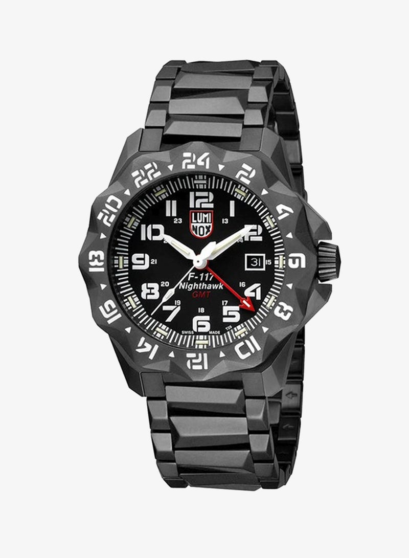 Luminox Men's Analog Round Shape Stainless Steel Wrist Watch XA.6422 - 44 Mm - Image 4